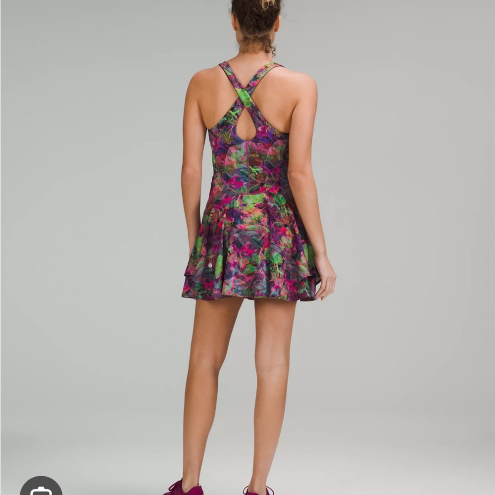 Lululemon Multicolor Athletic Dress with built in shorts